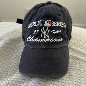 47 Navy New York Yankees World Series Champions Hat